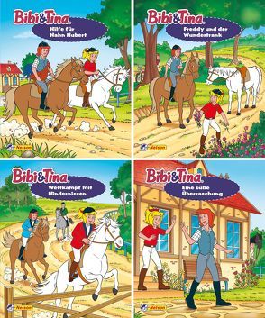 Nelson Mini-Bücher: Bibi und Tina 21-24 von Kiddinx Media GmbH
