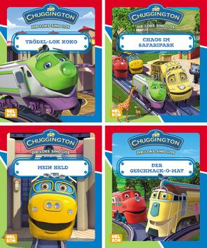 Nelson Mini-Bücher: 4er Chuggington 1-4