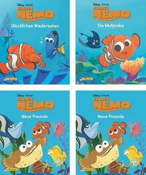 Nelson Mini-Bücher: 4er Disney Findet Nemo 1-4