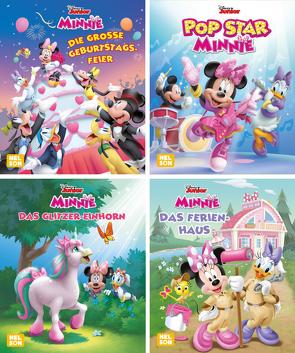 Nelson Mini-Bücher: 4er Disney Minnie Maus 5-8