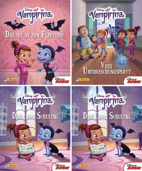 Nelson Mini-Bücher: 4er Disney Vampirina 1-4