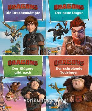 Nelson Mini-Bücher: 4er DreamWorks Dragons 9-12