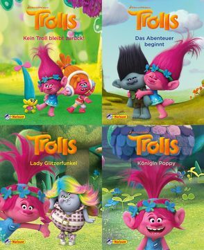 Nelson Mini-Bücher: 4er Dreamworks Trolls 1-4