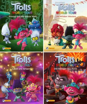 Nelson Mini-Bücher: 4er Dreamworks Trolls 5-8