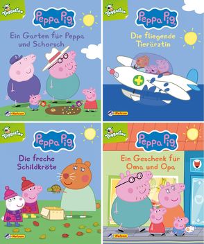 Nelson Mini-Bücher: 4er Peppa Pig 13-16 von Korda,  Steffi