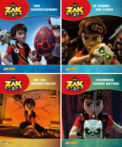 Nelson Mini-Bücher: 4er Zak Storm 1-4