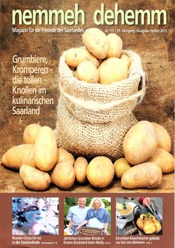 Nemmeh dehemm – Nr. 111 – Ausgabe Herbst 2015 von Lehnert,  Charly