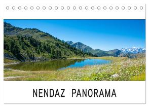 Nendaz Panorama (Tischkalender 2024 DIN A5 quer), CALVENDO Monatskalender von Kellmann-Art,  Kellmann-Art
