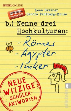 Nenne drei Hochkulturen: Römer, Ägypter, Imker von Greiner,  Lena, Padtberg,  Carola