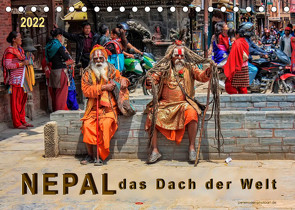 Nepal – das Dach der Welt (Tischkalender 2022 DIN A5 quer) von Roder,  Peter