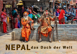 Nepal – das Dach der Welt (Wandkalender 2021 DIN A2 quer) von Roder,  Peter