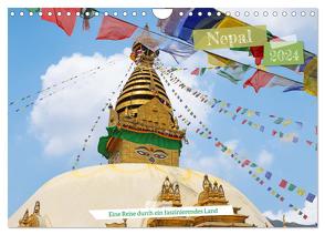 Nepal Eine Reise durch ein faszinierendes Land (Wandkalender 2024 DIN A4 quer), CALVENDO Monatskalender von Graupner,  Denise