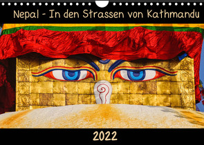 Nepal – In den Straßen von Kathmandu (Wandkalender 2022 DIN A4 quer) von Niemann,  Maro