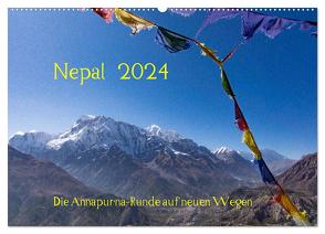 NEPAL – rund um die Annapurna (Wandkalender 2024 DIN A2 quer), CALVENDO Monatskalender von Koenig,  Jens