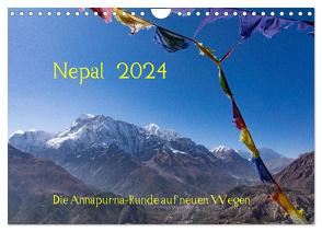 NEPAL – rund um die Annapurna (Wandkalender 2024 DIN A4 quer), CALVENDO Monatskalender von Koenig,  Jens