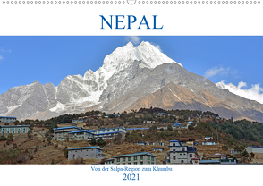 NEPAL, von der Salpa-Region zum Khumbu (Wandkalender 2021 DIN A2 quer) von Senff,  Ulrich