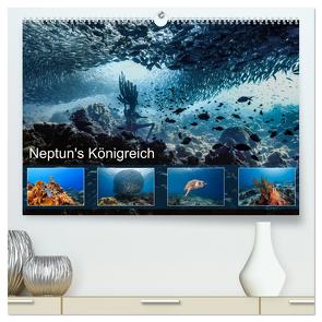 Neptun’s Königreich (hochwertiger Premium Wandkalender 2024 DIN A2 quer), Kunstdruck in Hochglanz von & Tilo Kühnast- naturepics,  Yvonne