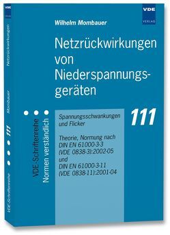 Netzrückwirkungen von Niederspannungsgeräten von Mombauer,  Wilhelm