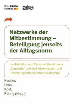 Netzwerke der Mitbestimmung – Beteiligung jenseits der Alltagsnorm von Hron,  Ralf, Kessler,  Ilko, Kost,  Klaus, Röhrig,  Reinhard