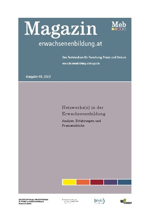 Netzwerke(n) in der Erwachsenenbildung von Ebner von Eschenbach,  Malte, Lassnigg,  Lorenz, Steiner,  Petra H.