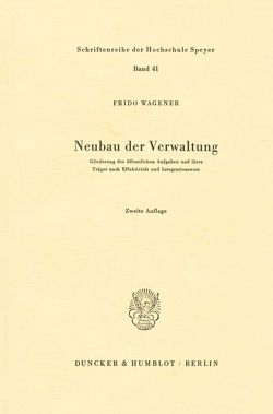 Neubau der Verwaltung. von Wagener,  Frido