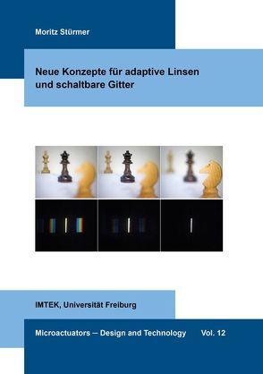 Neue Konzepte für adaptive Linsen und schaltbare Gitter von Stürmer,  Moritz