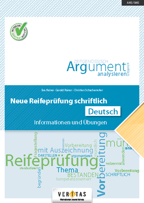 Neue Reifeprüfung schriftlich. Deutsch von Rainer,  Eva, Rainer,  Gerald, Schacherreiter,  Christian