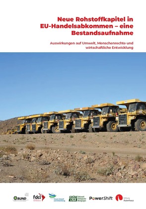 Neue Rohstoffartikel in EU-Handelsabkommen – Eine Bestandsaufnahme von Groneweg,  Merle