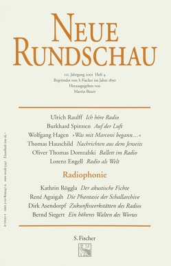 Neue Rundschau 2001/4