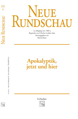 Neue Rundschau 2002/4 von Bauer,  Martin