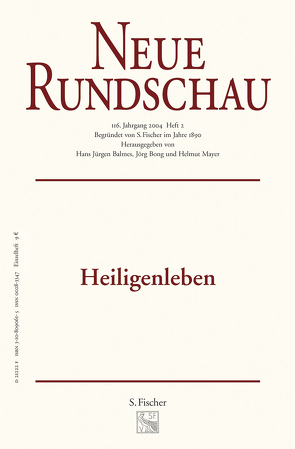 Neue Rundschau 2005/4 von Balmes,  Hans-Jürgen, Bong,  Jörg, Mayer,  Helmut