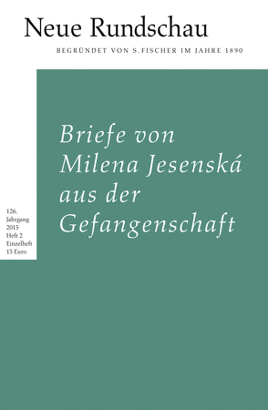 Neue Rundschau 2015/2 von Balmes,  Hans-Jürgen, Bong,  Jörg, Roesler,  Alexander, Vogel,  Oliver