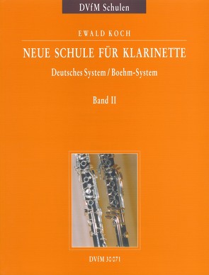 Neue Schule für Klarinette 2 von Koch,  Ewald, Ziegenrücker,  Wieland