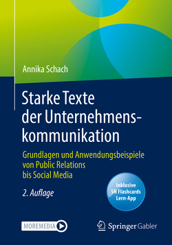 Starke Texte der Unternehmenskommunikation von Schach,  Annika