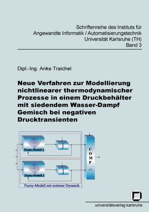 Neue Verfahren zur Modellierung nichtlinearer thermodynamischer Prozesse in einem Druckbehälter mit siedendem Wasser-Dampf Gemisch bei negativen Drucktransienten von Traichel,  Anke