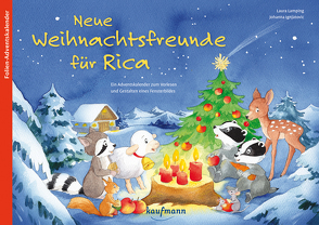 Neue Weihnachtsfreunde für Rica. Ein Adventskalender zum Vorlesen und Gestalten eines Fensterbildes von Ignjatovic,  Johanna, Lamping,  Laura