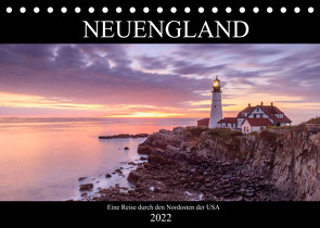 NEUENGLAND – Eine Reise durch den Nordosten der USA (Tischkalender 2022 DIN A5 quer) von Büchler & Martin Büchler,  Christine