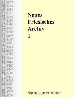 Neues Friesisches Archiv 1 von Panten,  Albert