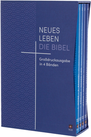 Neues Leben. Die Bibel, Großdruckausgabe 4 Bände mit Registerstanzung