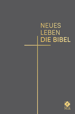 Neues Leben. Die Bibel, Taschenausgabe, Leder, Grau