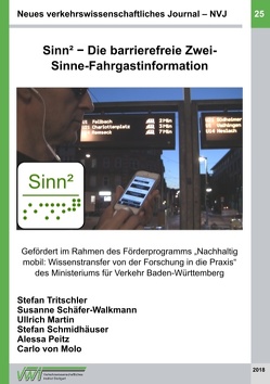 Neues verkehrswissenschaftliches Journal – Ausgabe 25 von Molo,  Carlo von, Peitz,  Alessa, Schäfer-Walkmann,  Susanne, Schmidhäuser,  Stefan, Tritschler,  Stefan, Ullrich,  Martin