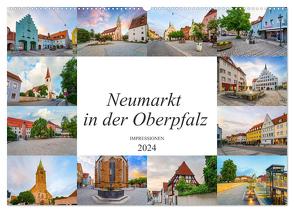 Neumarkt in der Oberpfalz Impressionen (Wandkalender 2024 DIN A2 quer), CALVENDO Monatskalender von Meutzner,  Dirk