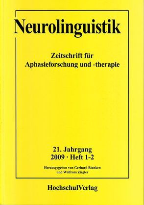 Neurolinguistik von Blanken,  Gerhard