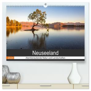 Neuseeland – Atemberaubende Natur und Landschaften (hochwertiger Premium Wandkalender 2024 DIN A2 quer), Kunstdruck in Hochglanz von Hartmann,  Torsten