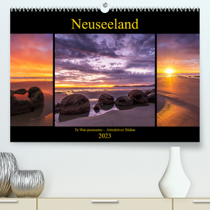 Neuseeland – Attraktiver Süden (Premium, hochwertiger DIN A2 Wandkalender 2023, Kunstdruck in Hochglanz) von Klinder,  Thomas