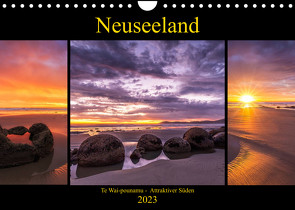 Neuseeland – Attraktiver Süden (Wandkalender 2023 DIN A4 quer) von Klinder,  Thomas