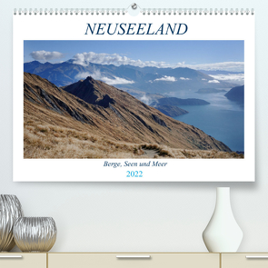 Neuseeland – Berge, Seen und Meer (Premium, hochwertiger DIN A2 Wandkalender 2022, Kunstdruck in Hochglanz) von Gothe,  Alexa