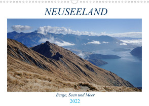 Neuseeland – Berge, Seen und Meer (Wandkalender 2022 DIN A3 quer) von Gothe,  Alexa