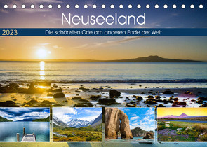 Neuseeland – Die schönsten Orte am anderen Ende der Welt (Tischkalender 2023 DIN A5 quer) von Bosse,  Christian