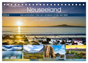 Neuseeland – Die schönsten Orte am anderen Ende der Welt (Tischkalender 2024 DIN A5 quer), CALVENDO Monatskalender von Bosse,  Christian